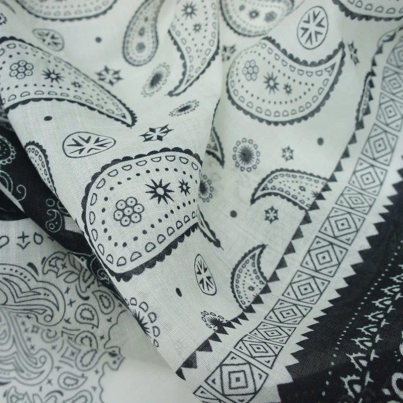 paisley linen scarf paisley linen scarf