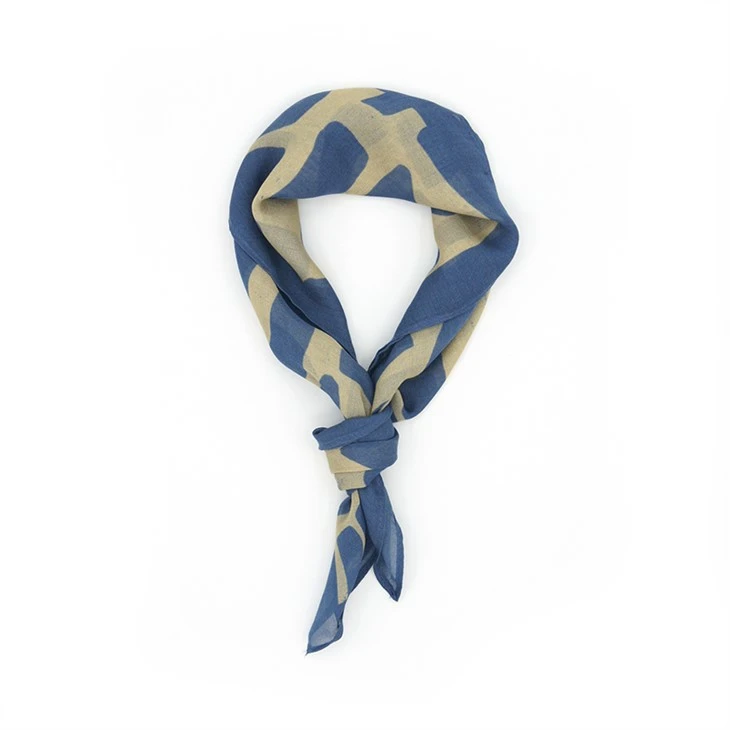 Geometry Square Silk Scarves